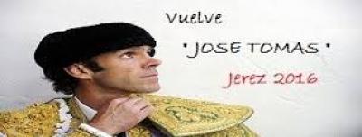ENTRADAS PARA JOSE TOMAS EN FERIA DEL CABALLO EN JEREZ
